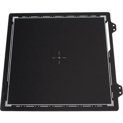 For Ender-3/3S/3Pro/5 3D Printer Double-layer Textured PEI Steel Sheet Replacement Powder Coated Build Plate Board Spare Parts