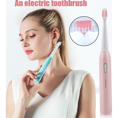 Electric Toothbrush Powerful Sonic Cleaning Rechargeable Waterproof Toothbrush Dental Association Electric Toothbrush For Adults