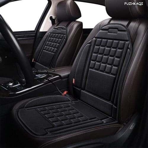 FUZHKAQI 12V Heated car seat cover for Toyota all model LAND CRUISER Venza Corolla Crown Camry PRADO RAV4 YARiS verso VIOS CHR
