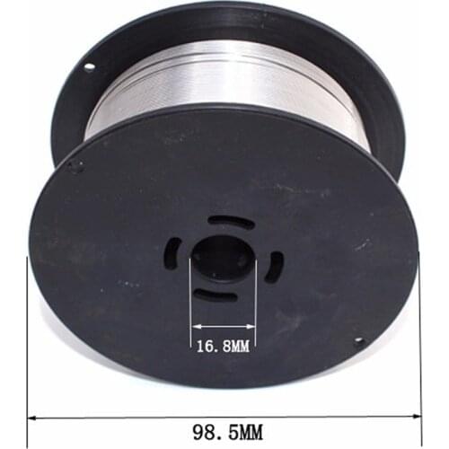 Mig Wire Gas Stainless Steel Wire Gasless E71T-GS Flux Core Wire 0.8mm 1.0mm 1 Roll/0.5kg Mig Welding Accessories