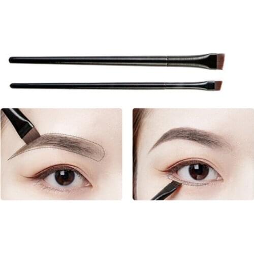 Brush Eyebrow yeliner Brush Professional Small Angled Eyebrow Brush Brow Contour Brush Fine Eyeliner Brush Makeup Tools