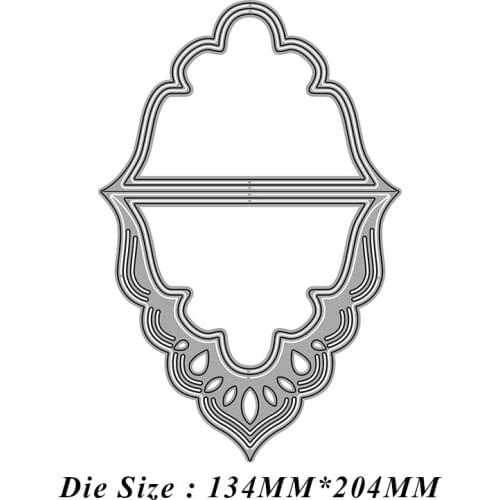 Loose-leaf Frame 2021 Metal Cutting Dies Cut Die Mold Card Scrapbooking Paper Craft Knife Mould Blade Punch Stencils