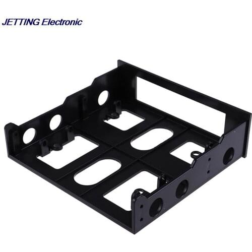 3.5 To 5.25 Floppy To Optical Drive Bay Mounting Bracket Converter For Front Panel Hub Card Reader Fan Speed Controller