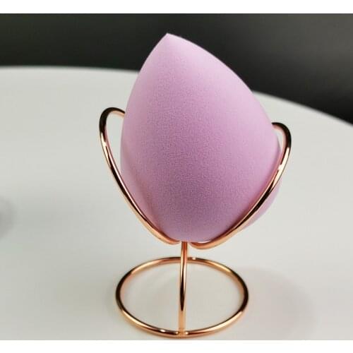 New 1pc Makeup Sponge Gourd Powder Puff Rack Egg Powder Puff Bracket Box Dryer Organizer Beauty Shelf Holder Tools