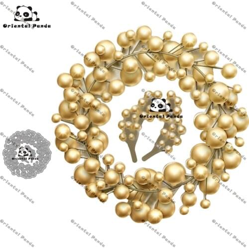 New Dies 2020 Camper Van Metal Bauble Wreath Dies diy Dies photo album cutting die Scg new Die for 2021 craft fall decorne Flowe