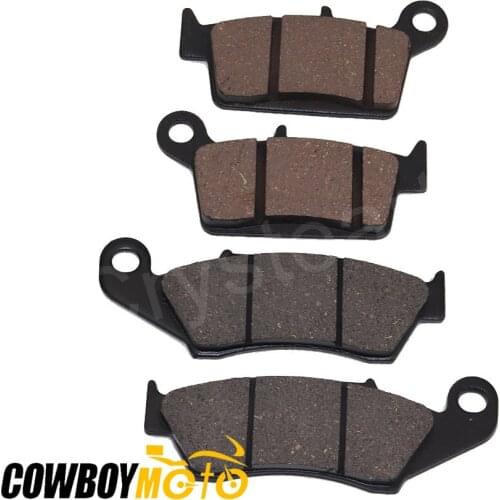 Motorcycle Front Rear Brake Pads For Kawasaki KX 125 250 500 1996 1997 1998 1999 2000-2003, KDX 250 K2-K4 1995-, KLX 300 R 1997