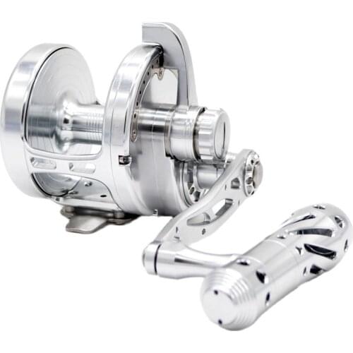 CAMEKOON 88LB Lever Drag Conventional Jigging Reel for Saltwater Casting Fishing Reel 5.3:1High Speed Gear Ratio Fish wheel