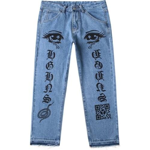 SHAN BAO Men's Wide Leg Jeans