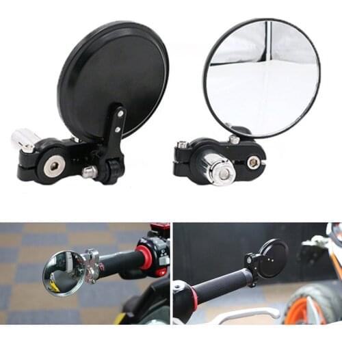 Bicycle Handlebar Adjustable Rear View Mirror Universal MTB Road Bike Wide Range ConvexMirror Cycling Handle Bar Rearview BC0006