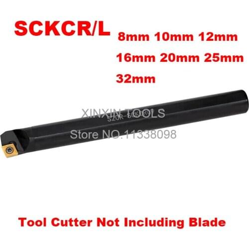 1PCS 8mm 10mm 12mm 14mm 16mm 20mm 25mm 32mm SCKCR06 SCKCR09 SCKCR12 SCKCL06/09/12 the Right/Left Hand CNC Turning tools