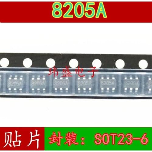 10pcs FS8205S 8205S FS8205A 8205A SOT23-6
