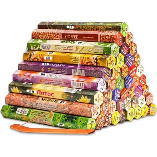 Artracyse 20 Sticks India Coconut Incense Sandalwood Household Bedroom Toilet Toilet Agarwood Tibetan Line Aromatherapy