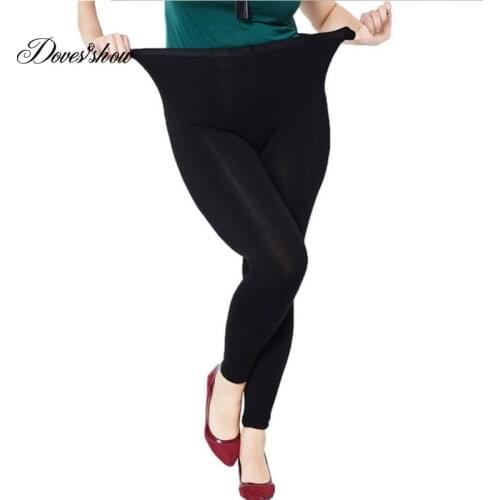 Colorful Modal Big Leggings Women Summer Pants Plus Size Jeans Leggings Candy Color Leggings Big Women Pants Bodycon Pants XXXL