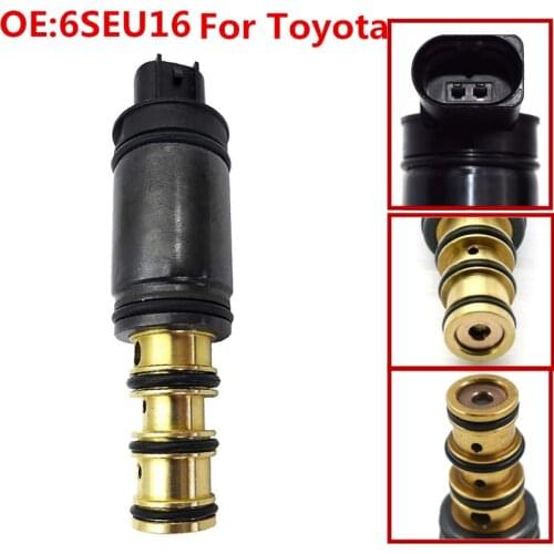6SEU16 A/C Compressor Control Solenoid Valve 5SE09C For Toyota Yaris AC Control Valve OEM 6SE12C