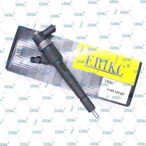 ERIKC 0445110447 Auto Common Rail Diesel Part Injector Nozzle 0445 110 447 Diesel Engine Parts Injector Assy 0 445 110 447