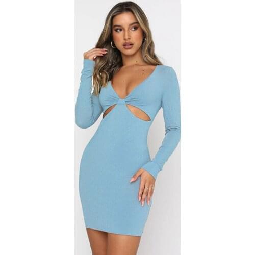 Модные трикотажные платья Hilobi China At AliExpress