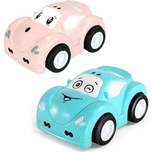 RC Intelligent Sensor Remote Control Cartoon Car Induction Track Mini Cars Toys Christmas Birthday Gift for Boys Girls