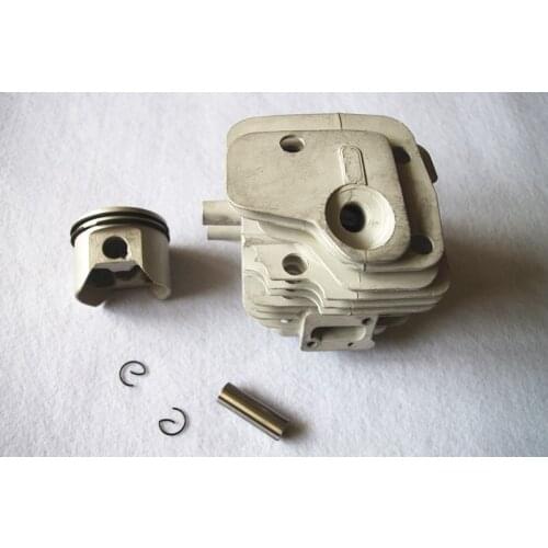 Cylinder piston kit 50mm for Chinese 1E50F-1 50F-1 71CC 4.8HP 2 cycle earth auger driller cylinder+piston+ring+pin+clip