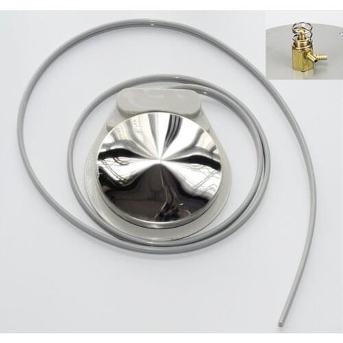 On Sale 1Set Dental Foot Control Pedal with Tube Cable 2-Hole for Standard Dental Chair