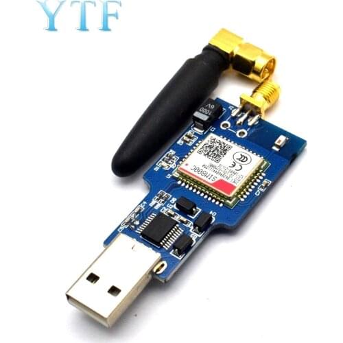 USB to GSM serial port GPRS SIM800C module with Bluetooth computer control call