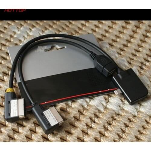 For Audi Ami Usb Data Cable A6L/A4L/A5/A8L/Q5/Q7 Audio Cable Data Line Car Accessories