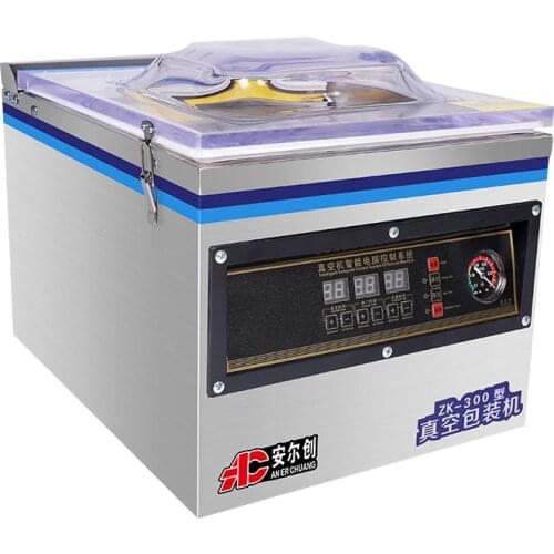 Food Vacuum Sealer Machine Packing Machine Wet and Dry Commercial Household Fully Automatic Small Vacuum Compressor Bag Sealer