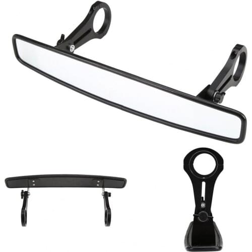 1.75 Inch Wide-angle Rearview Mirror Replacement for UTV ATV Off-road Vehicle Rearview Mirror for All-terrain UTV ATV with Top