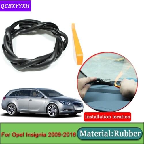 Car-styling For Opel Insignia 2009-2018 Anti-Noise Soundproof Dustproof Car Dashboard Windshield Sealing Strips Auto Accessories