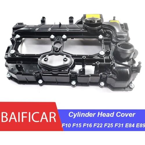 Baificar Brand New OEM Engine Cylinder Head Cover With PCV Valve 11127588412 For BMW N20 2.0 L F10 F15 F16 F22 F25 F31 E84 E89