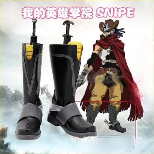 My Hero Academia Snipe Cosplay Shoes Boots Boku No Hero Akademia Shoes Halloween Costume Accessories