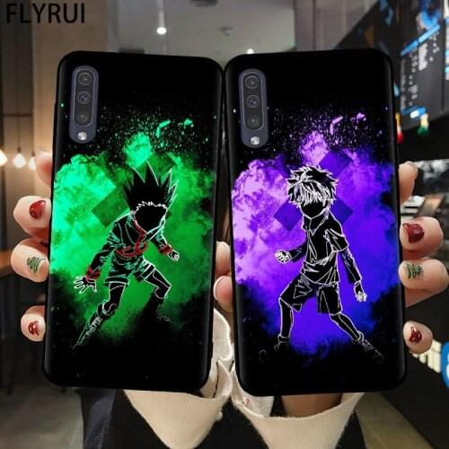 For Samsung A51 A71 A21S A01 A11 A31 A41 A10 A20 A30 A40 A50 A70 A7 A9 A6 A8 Plus 2018 Phone Case Anime Hunter X Hunter Cover