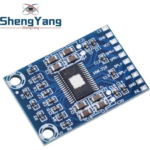 DC 12V-24V 2x50W Dual Channel Mini Digital Amplifier D Class 50W+50W TPA3116D2 XH-M562 Amplifier 50W Power Amplifier Board