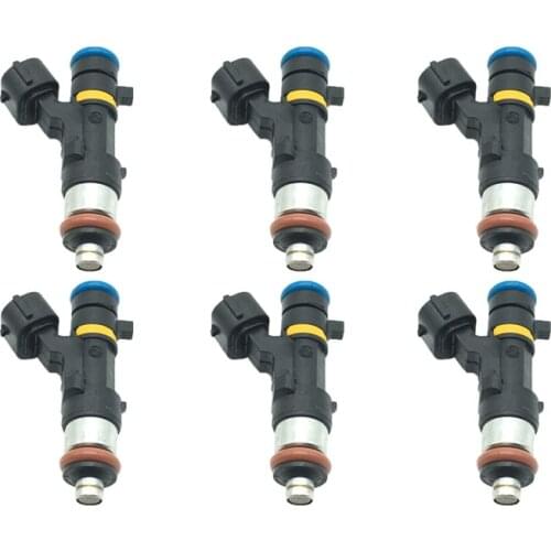 6pcs Fuel Injector Nozzle 16600-CD700 for Nissan 350Z Murano Infiniti FX35 G35 3.5L 16600-CD701 16600-CD70A 0280158042