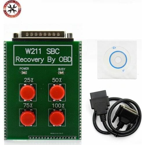 W211/R230 ABS/SBC Tool For Mercedes for Benz Obd SBC Reset Tool For Benz Auto Diagnostic Tool OBD2 Car Diagnosis Free Shipping