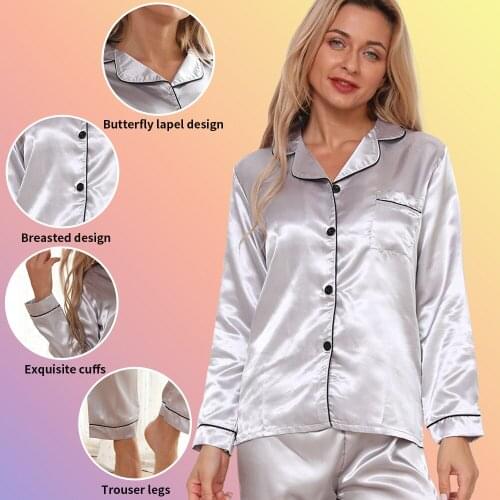 Majtki damskie Women's Long Sleeve Pajamas