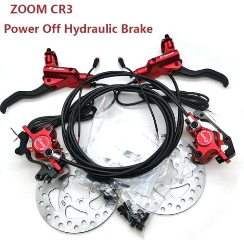 Zoom CR3 bike Electric Scooter Power-off power off shifter control oil hydraulic disc brake caliper 1500 2000 1000 850mm f zero