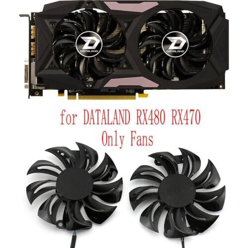 Original for DATALAND RX480 RX470 580 470D Graphics card cooling fan GA92B2U