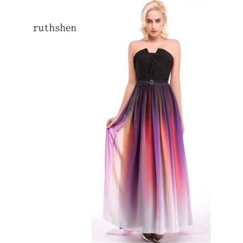 Женские вечерние шифоновые платья Ruthshen China At AliExpress