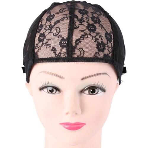 1pc Double Lace Adjustable Wig Cap Wig Caps For Making Wigs And Hair Weaving StretchDome For Wig Hair Net