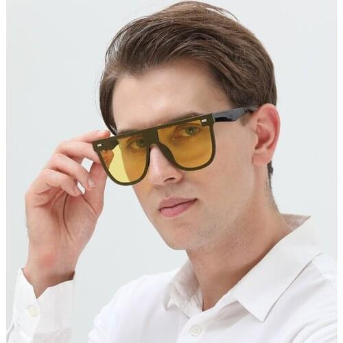Vintage Sunglasses Women Galsses Men Pilot Eyewear Frames Material Polycarbonate Oculos De Sol Masculino 7 Color Gift for Lady