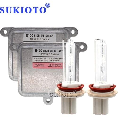 SUKIOTO H8 Xenon Bulbs (PGJ19-1)