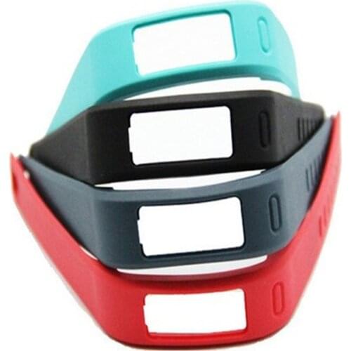 ZycBeautiful Comfortable for Garmin Vivofit 1 wrist strap TPE and TPU replacement band with Clasp S and L size