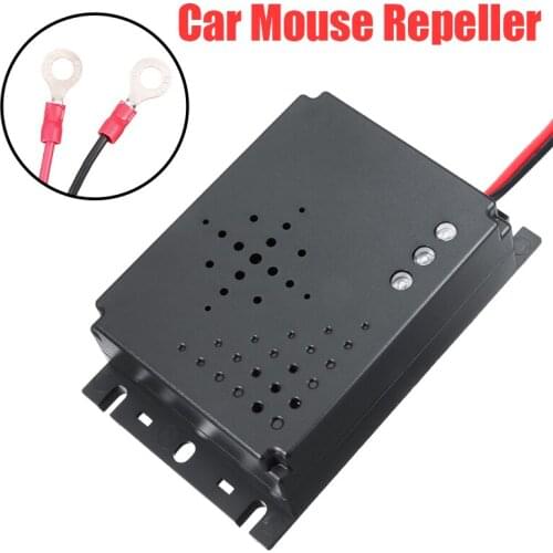Ultrasonic Car Pest Mouse Mice Rat Repeller DC 12V Non-Toxic Low Power Car Rodent Mice Mouse Repellent