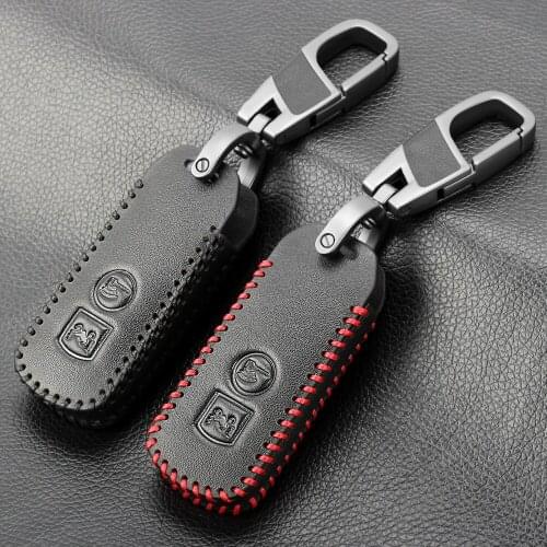 Protective Leather Key Case For Honda X ADV SH 125 150 300 Forza 125 300 PCX150 2018 Motorcycle Scooter 2 Button Smart Key