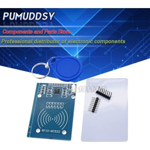 1PCS MFRC-522 RC522 mfrc 522 RFID RF IC card inductive module with S50 Fudan card key chain new
