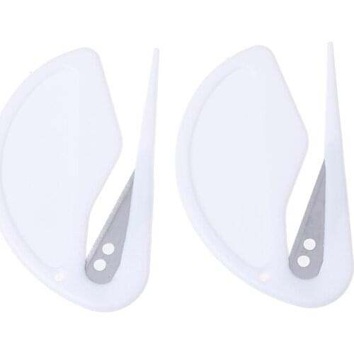 2x Economic safe open letter cutter envelope cutter letter opener blade