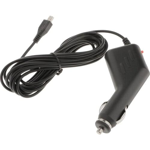 12V-24V 1.5A Car Vehicle Power Charger Adapter Cord Cable For Garmin TomTom GPS
