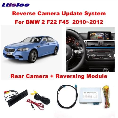 Rear View Camera Reversing Decoder For BMW 2 series F22 F45 2010 2011 2012 CIC System Parking Module Track Box Front Camera