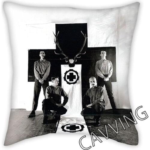 Laibach Band 3D Printed Polyester Decorative Pillowcases Throw Pillow Cover Square Zipper Pillow Cases Fans Gifts H02