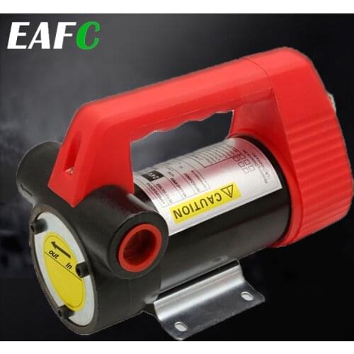 EACF 175W 50L/min Electric Fuel Transfer Pump 12V Portable Auto Refueling Oil Pump For Car Pumping Oil Diesel Kerosene Water